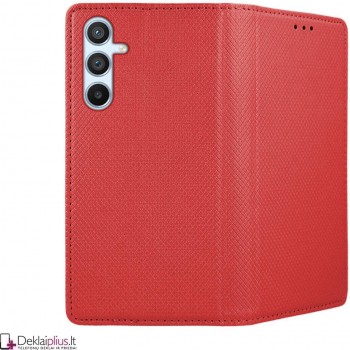 Telone atverčiamas dėklas - raudonas (Samsung A34 5G) Telone atverčiamas dėklas - raudonas (Samsung A34 5G)